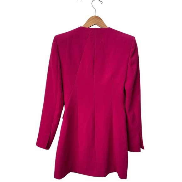 Zara Pink Draped Blazer Dress - Picture 6 of 14